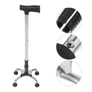 Crutches for The Elderly Non-slip Travel Walking Stick Mountaineering - Picture 1 of 12