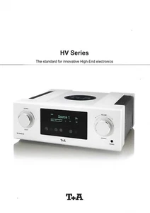 Folleto de audio - T+A - PA 3000 HV amplificador de potencia MP 3000 HV reproductor de múltiples fuentes (CE82) - Imagen 1 de 1