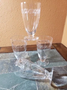 4 Reizart Elegance Clear (Greek Key Design) Iced Tea Glasses Goblets - Picture 1 of 4