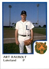 1986 Lakeland Tigers ProCards #19 Art Raubolt Wyandotte Taylor Michigan MI Card