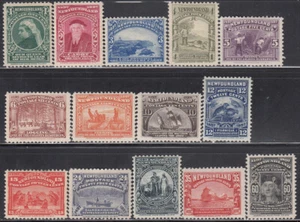 Canada Newfoundland UNITRADE # 61-74 Hinged Value $ 497.50 - Picture 1 of 1