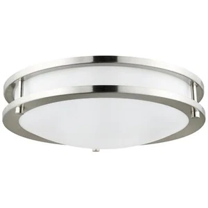 18" Double Band Trim Flush Ceiling Light Fixture, 46W, 2700K, 1600LM - Picture 1 of 1