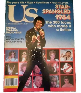 Us Magazine Dec 17 1984 Star Spangled 1984 Michael Jackson B36:2099 - Picture 1 of 10