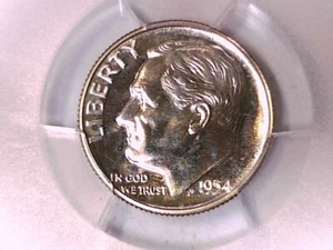 1954 Proof Roosevelt Dime PCGS PR 66 42762827 - Picture 1 of 3