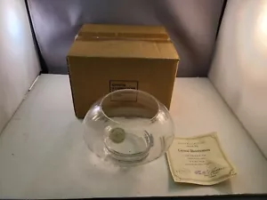 Lenox Collections Crystal Illuminations Candle Votive Rose Bowl New In Box - Picture 1 of 4