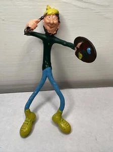 Vintage Bendy Painter Artist Toy - Picture 1 of 4