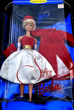 1997 Blonde Silken Flame Barbie 1962 Fashion And Doll Reproduction #18449 NRFB