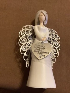 You Are An Angel Figurine My Home Can Be A Castle 18cm Tall New Boxed - Picture 1 of 6