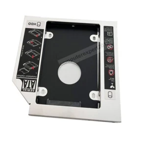 Adattatore caddy SATA 2° disco rigido HDD HD SSD per Lenovo IdeaPad V550 V560 V570 - Foto 1 di 8