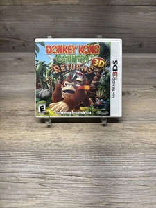 Donkey Kong Country Returns 3D (Nintendo 3DS, 2013) CIB w/ Insert - Picture 1 of 4
