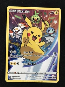 Pokemon TCG SWSH Promo Cards #SWSH020 Pikachu LP - Picture 1 of 2