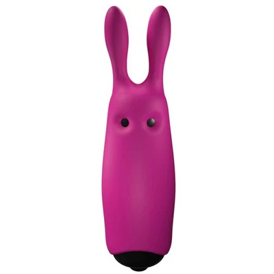 Adrien Lastic Poket Vibe - Mini Vibratore Rabbit in Silicone Rosa - Bild 1 von 4