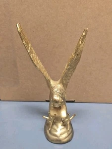 Vintage Hampshire 24K Gold Coated Eagle Skulptur Figur - Bild 1 von 6