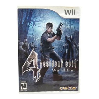 Resident Evil 4 Wii Edition Complete Action Horror Survival Game Nintendo Leon - Image 1 of 4