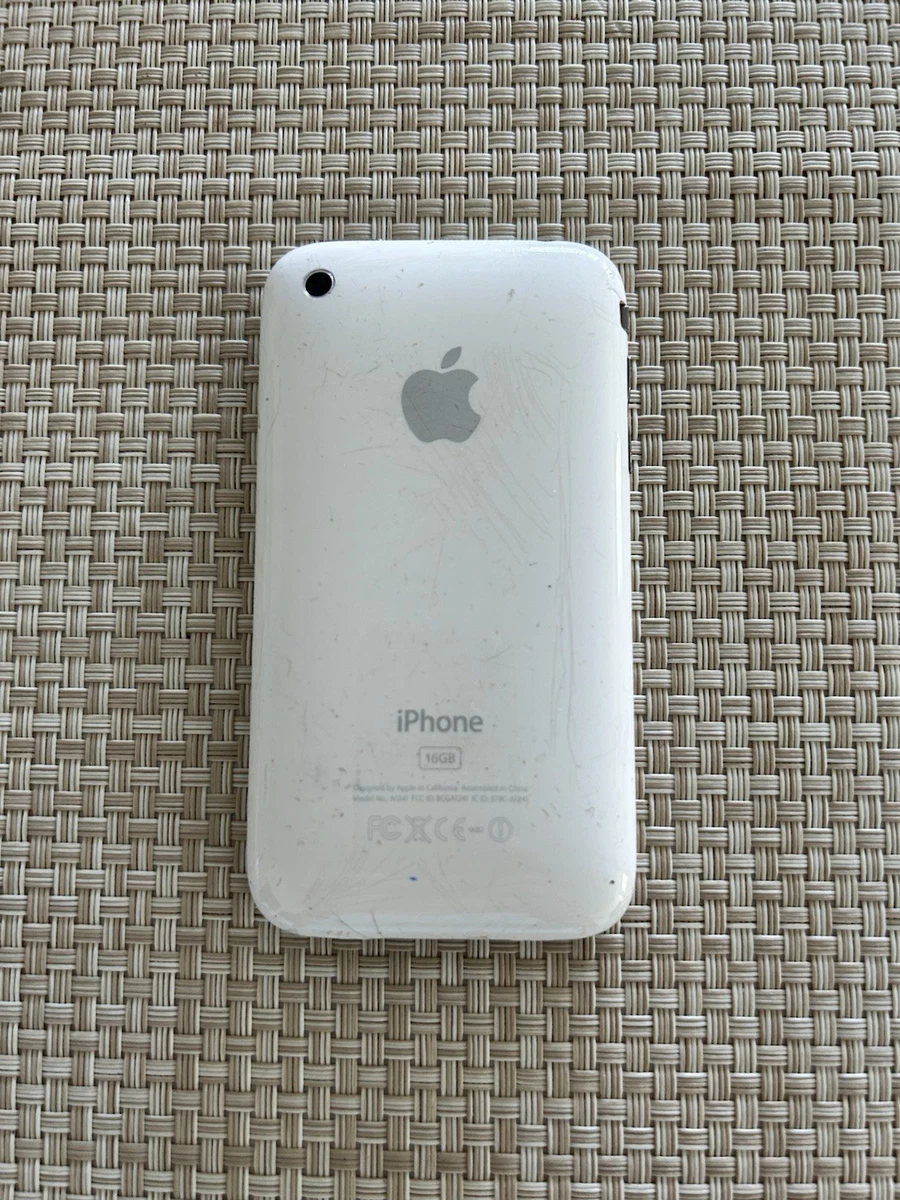 レア中古美品】iphone3G 16GB White Apple iPhone 3GS White 16 GB