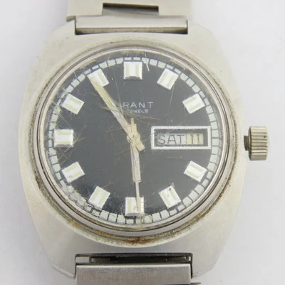 Grant Men’s Automatic Wristwatch | AS 2066 | 37MM OD | Ticks - Image 1 of 4