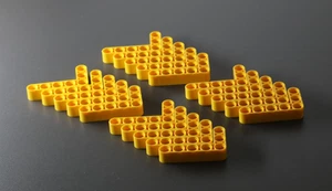 LEGO Technic: 20x Liftarm Modified Bent 3 x 5, gelb - Bild 1 von 1