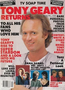 1984 TONY GEARY Returns-GENERAL HOSPITAL COLLECTOR'S EDITION-EMMA SAMMS-TRISTAN - Picture 1 of 3