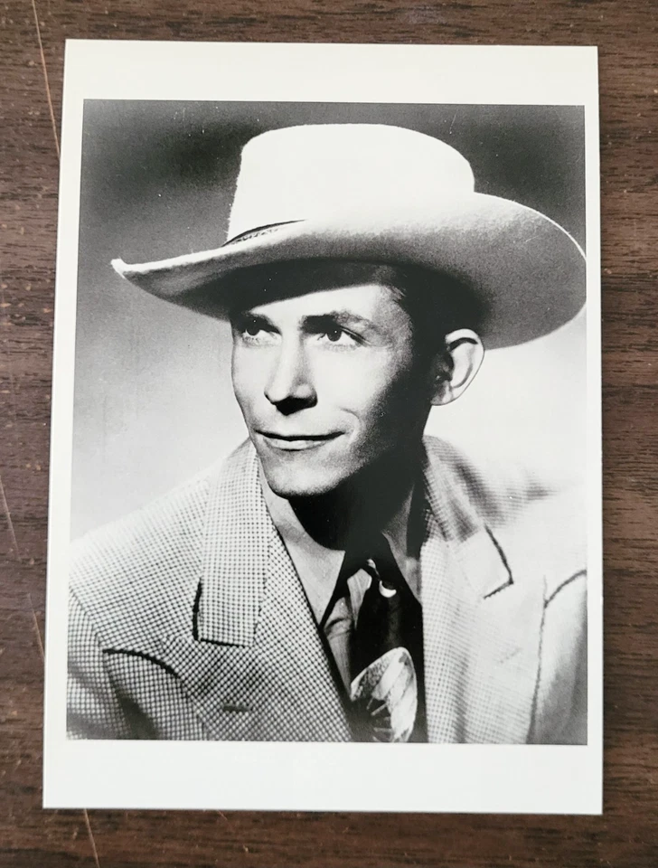 汉克·威廉斯 - 国家音乐明星 - 1947 年照片 - 4 x 6 邮票 - 全新/未使用 — 第 1/1 张图片