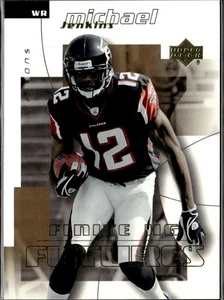 2004 Upper Deck Finite HG Futures /275 Michael Jenkins Falcons #101 - Picture 1 of 2
