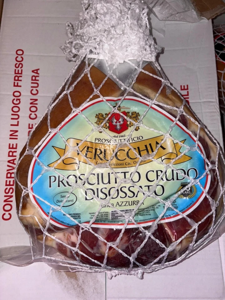 prosciutto crudo dolce disossato 9 mesi peso circa 6,500 kg prezzo € 11,50 al kg - Image 1 of 1