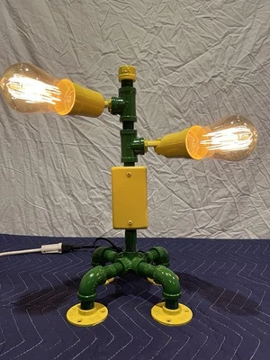 Bot Table Desk Lamp 3-way Touch Dimmer Gift Steampunk Robot - Image 1 of 4