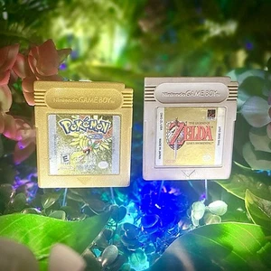 Pokemon Gold And The Legend Of Zelda: Links Awakening AUTHENTIC! Gameboy READ!!! - Picture 1 of 11