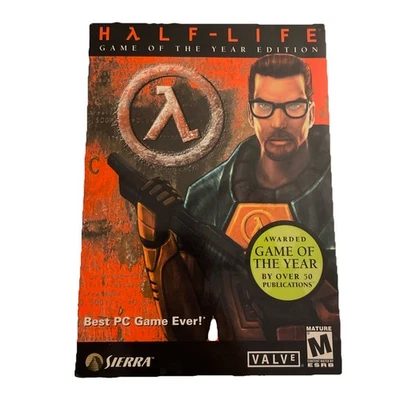 Half-Life: Edición Juego del Año (PC, 1999) CAJA MANUAL INCLUIDO NUEVO Foto 1 de 4