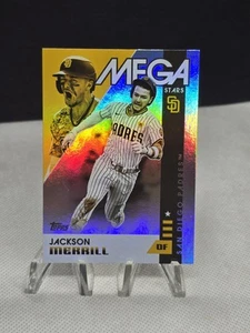 2025 Topps Serie 2 JACKSON MERRILL Mega Stars SP #MS2-11 - Foto 1 di 2
