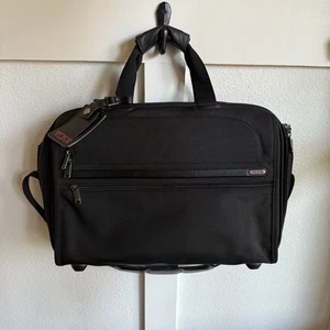 Tumi Handgepäck Reisekoffer 22121D4 schwarz ballistisch Nylon erweiterbar - Bild 1 von 14