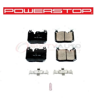 PowerStop Front Disc Brake Pad & Hardware Kit for 2014-2016 BMW M235i - js Foto 1 de 4