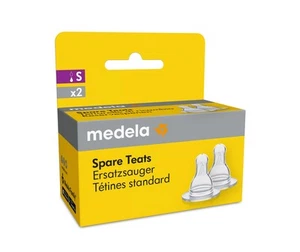 Medela Spare Teats Twin Slow Flow | 2 Pack - Picture 1 of 3