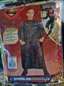 Superman Man of Steel: General Zod Child Costume, Size Medium For Age 5-7 - Picture 1 of 2