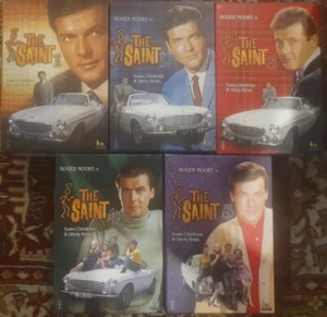 ROGER MOORE THE SAINT COMPLETE COLLECTION 1 2 3 4 5 DVD BOX SET CULT TV SERIES - Picture 1 of 12