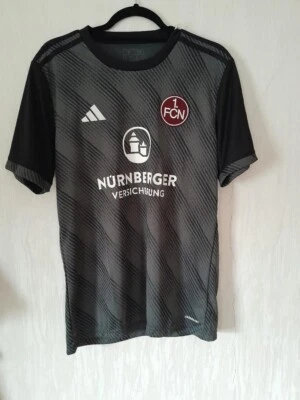 Original adidas Ausweich Trikot 1.FC Nürnberg Grau/Schwarz 2024/25 Gr. 128- 3XL