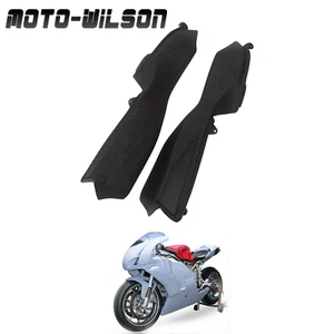For Ducati 749 999 100% Carbon Fiber Air Vents Covers Decoration Protect Matte - Picture 1 of 16