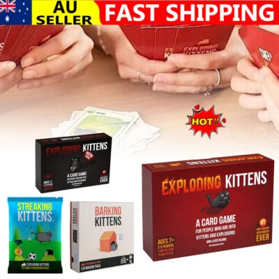 Exploding-Kittens Original Edition Card Games Party Game for Adults Teens KiES - image 1 of 4