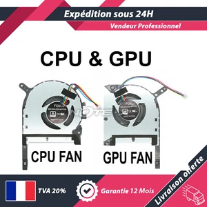 VENTILATEURS CPU & GPU FAN POUR ASUS TUF GAMING FX705DT / FX705DU - Zdjęcie 1 z 5