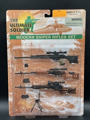 2000 The Ultimate Soldier MODERN SNIPER RIFLES SET free shipping 50700 - Image 1 of 4