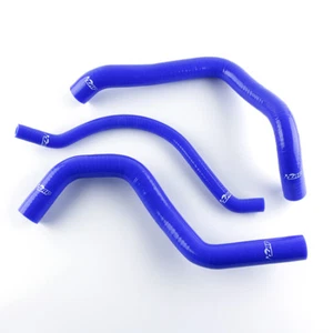 Manguera de refrigerante de radiador de silicona para 00-03 Suzuki GSXR750 GSXR 750 2001 2002 azul - Imagen 1 de 6
