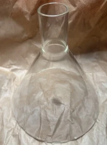 1 pieza) Embudo de polvo de vidrio boro PYREX 6220-150, 150 mm de diámetro X 30 mm de diámetro vástago corto - Imagen 1 de 8