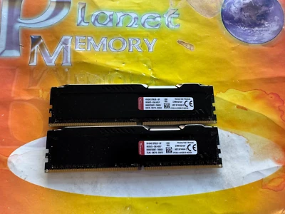 Kingston PC4-19200 16GB (2x8GB) DDR4 2400MHz LOW DENSITY Desktop HX424C12FB2/8 - Image 1 of 3