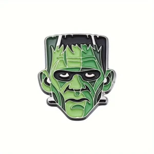 Enamel Metal Pin Badge Accessory Universal Frankenstein Monster Cartoon - Picture 1 of 2