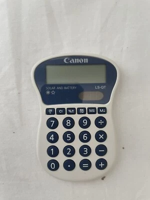 Canon LS-QT Handheld Display Calculator Solar/Battery 8-Digit - e944 - Image 1 of 4
