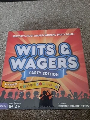 Wits and Wagers Party Edition Board Game North Star Games 2015 NEW SEALED - Image 1 of 2
