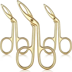 3 Paquetes Pinzas Para Cejas, Pinzas Para Cejas En Forma De Tijeras, Punta ys - Imagen 1 de 7