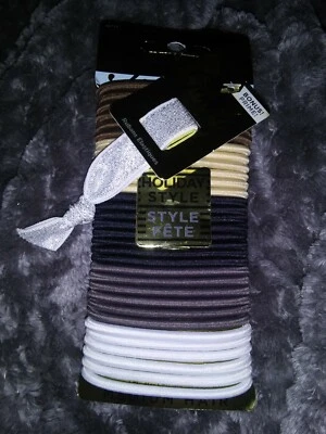 Goody Ouchless Hair Elástico Java Bean 32 piezas + Cinta Bonus Elástica Foto 1 de 2