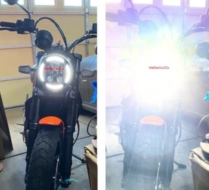 Faro LED se adapta a: 2029-2022 Ducati Scrambler... Envío rápido a EE. UU. - Imagen 1 de 10