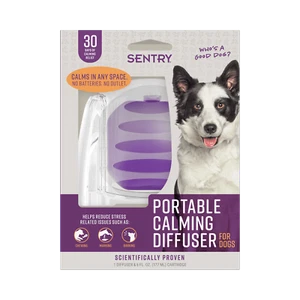 Portable Calming Pheromone Diffuser Pack for Dogs, Helps Reduce Stress - Picture 1 of 3