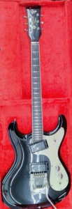 Mosrite Ventures Model Black Used Electric Gutiar - Picture 1 of 12